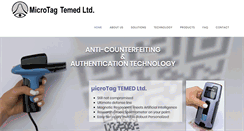 Desktop Screenshot of microtag-temed.com