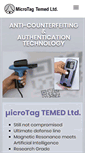 Mobile Screenshot of microtag-temed.com